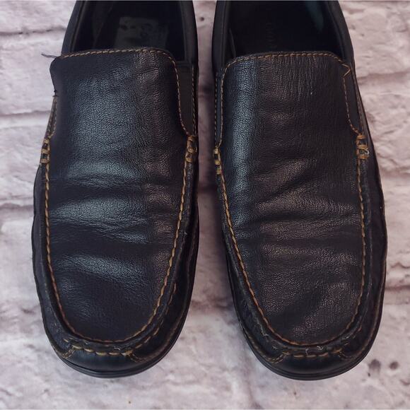 Cole Haan tucker venetian loafers shoes men's size 10 black - Picture 12 of 16